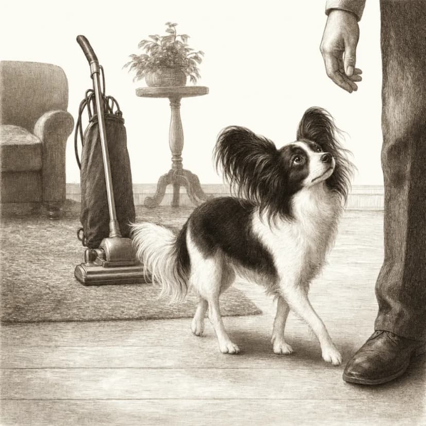 Engraving — Moves toward you in a small startle